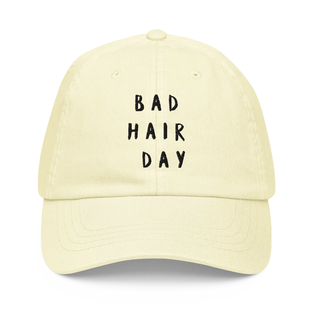 Pastel Baseball Hat | Bad Hair Day Dad Cap