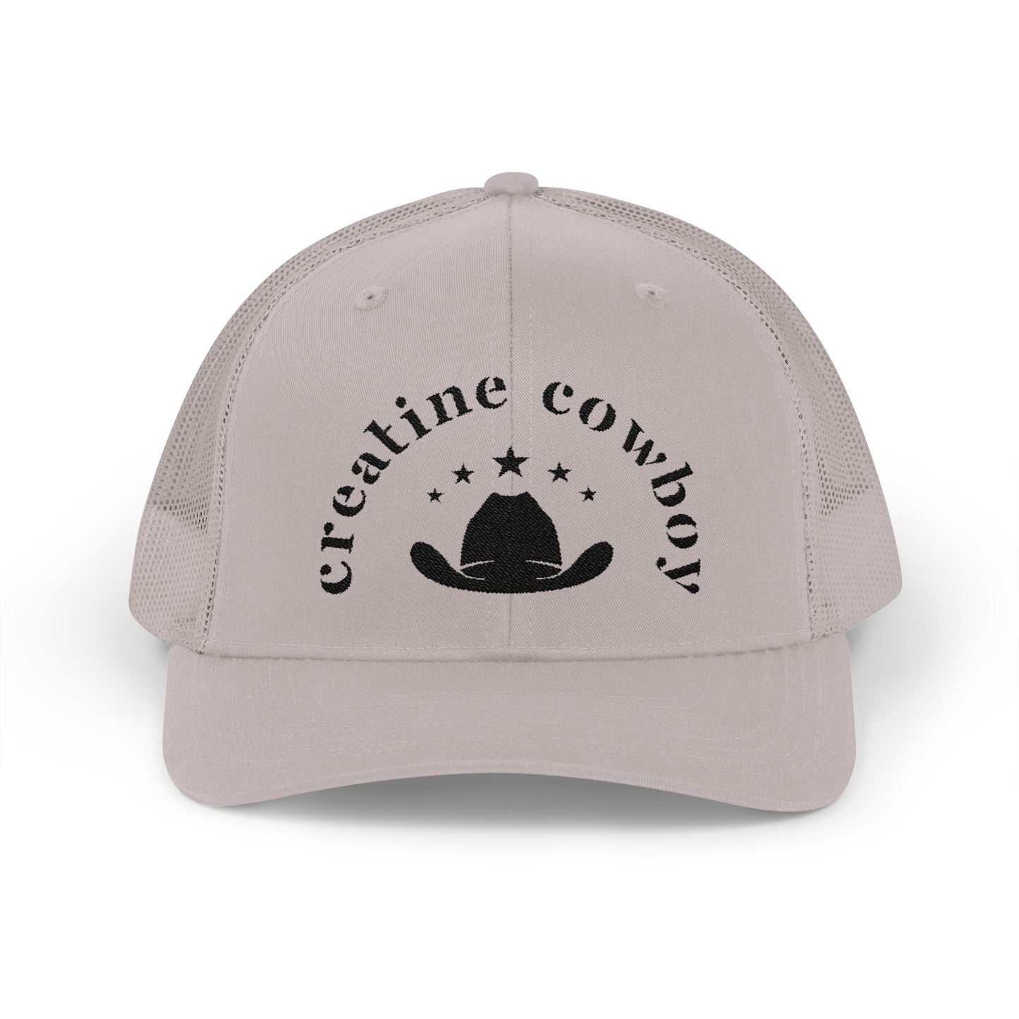 Creatine Cowboy Trucker Hat - Country Style Western Snapback Cap, Rodeo Rancher Gift, Western Wear, Country Music Festival Fashion, Country